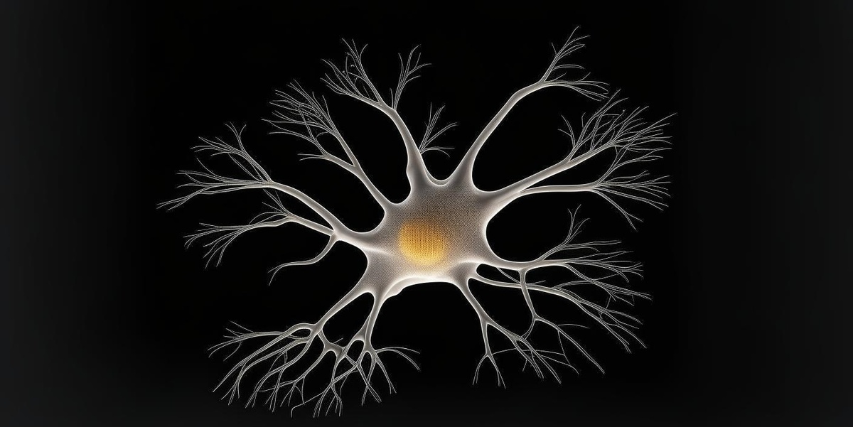 Концептуальное изображение остеоцита