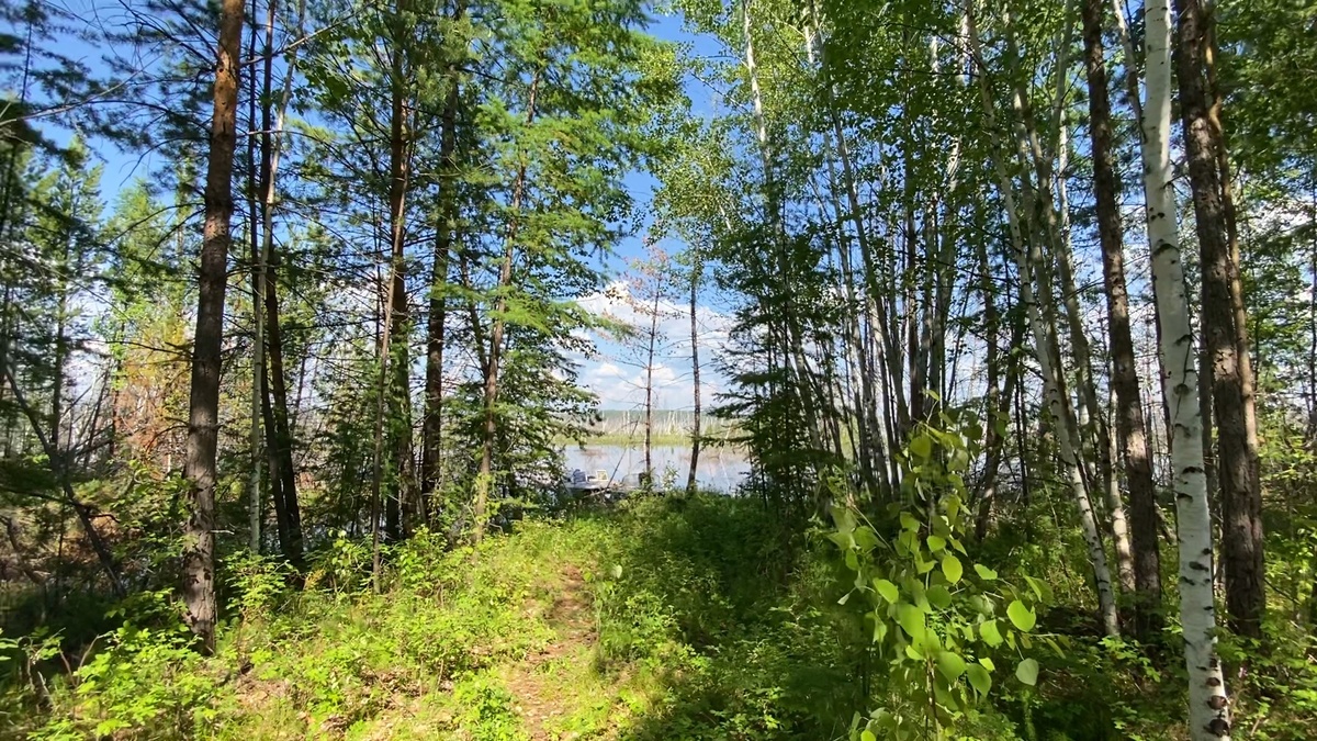 Готовимся к отплытию из зимовья. 