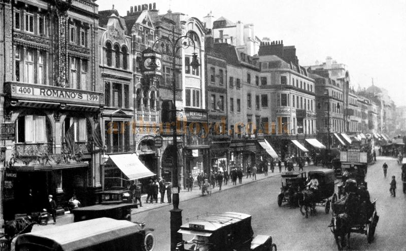 Ресторан Романо, 1920. Уничтожен во время Второй мировой войны. Изображение из открытых источников