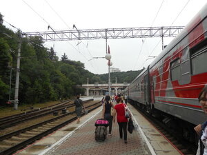 Поезд 643 прибыл в Кисловодск