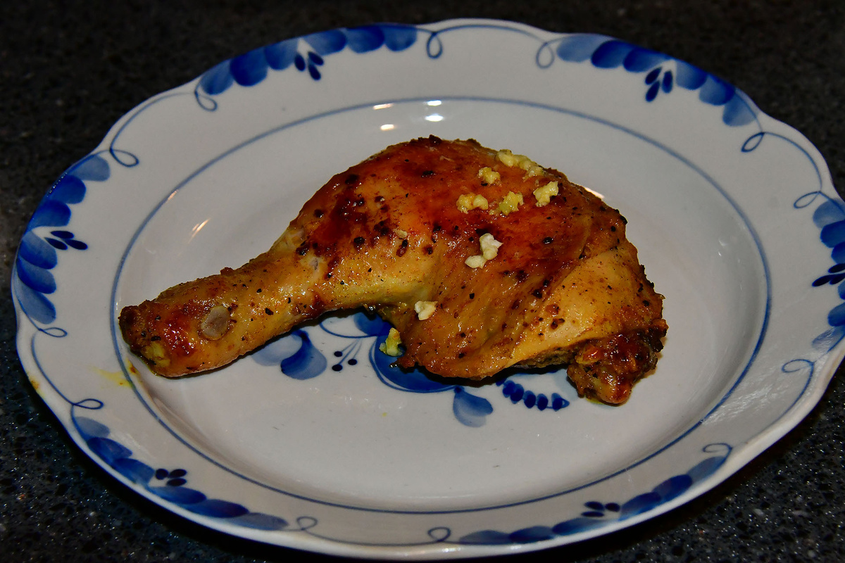 Куриные окорочка со специями