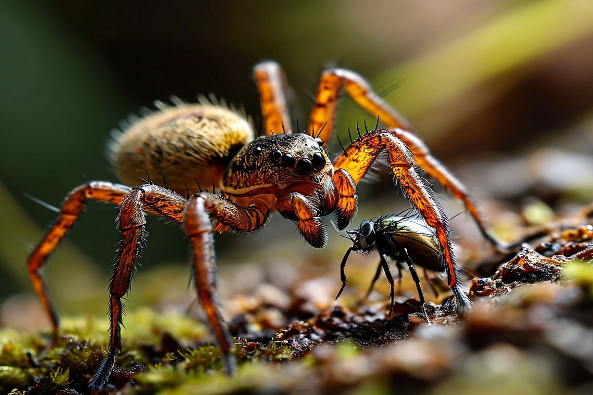 Пока мух поедают преимущественно другие животные, но не исключено, что скоро это будет делать человек. Нейросеть shedevrum.ai
