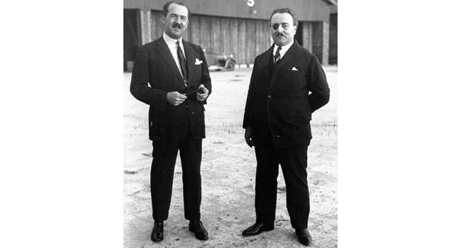 Поль Тараскон и Франсуа Коли, 1926 г.