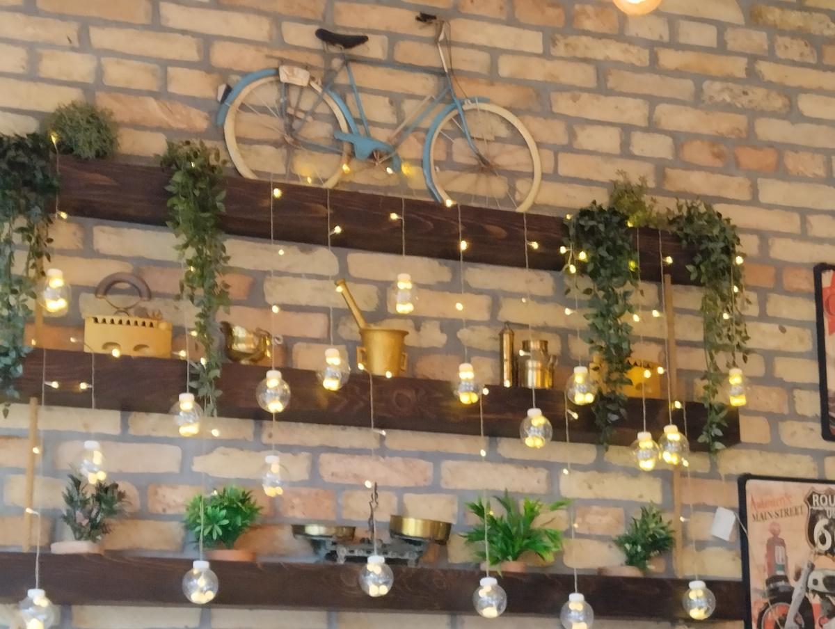 Интерьер в кафе