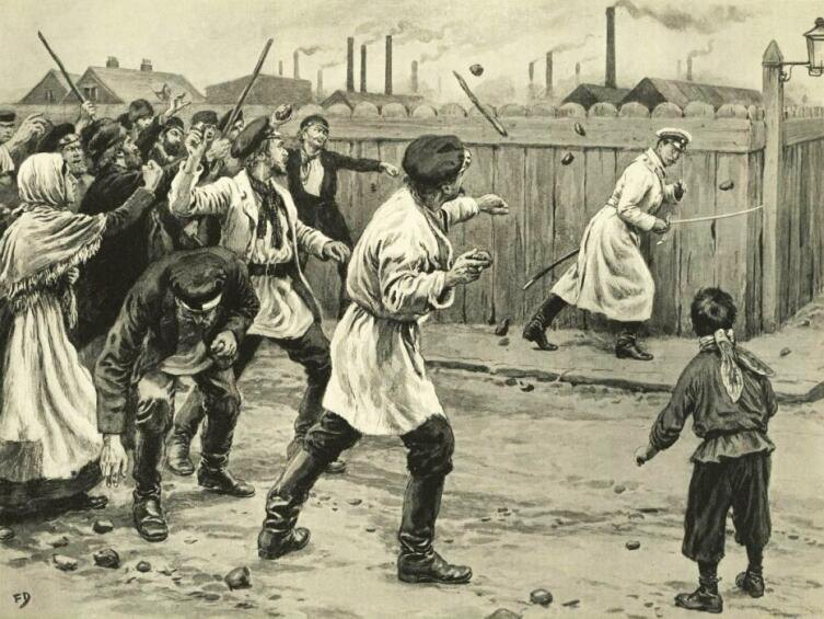    Революция, 1905 г. Фото: Неизвестный художник, общественное достояние