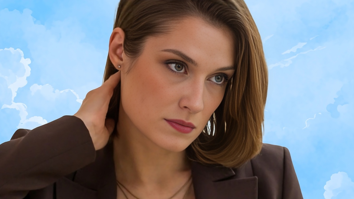 Актриса Виктория Корлякова. Коллаж. Автор: Елена Д.