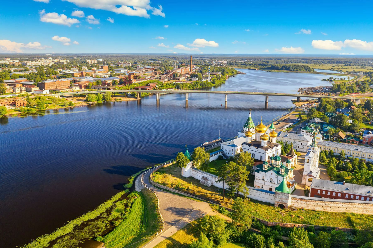 Кострома город на Волге