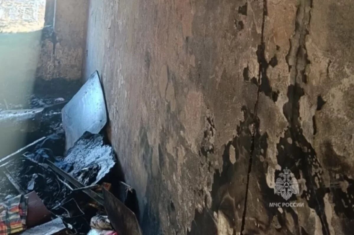    Стала известна причина пожара в общежитии на Крылова в Петропавловске