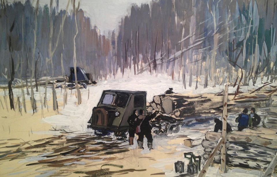 Картина Николая Иосифовича Витинга для иллюстрации