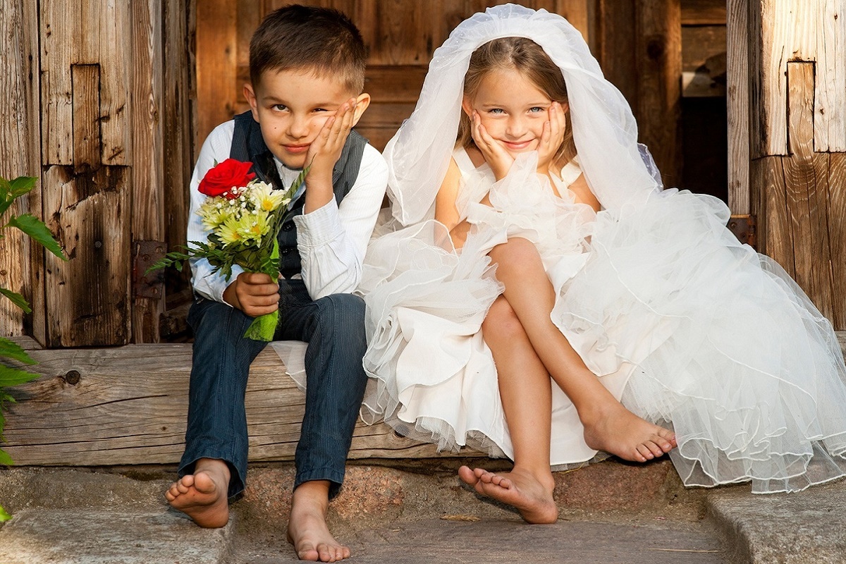 Детская свадьба