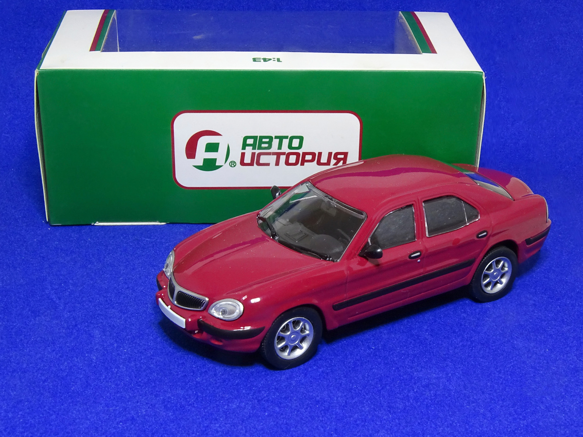 Рис. 1. Модель автомобиля ГАЗ-3111 «Волга» в масштабе 1:43 от производителя «Авто История» до выполнения работ