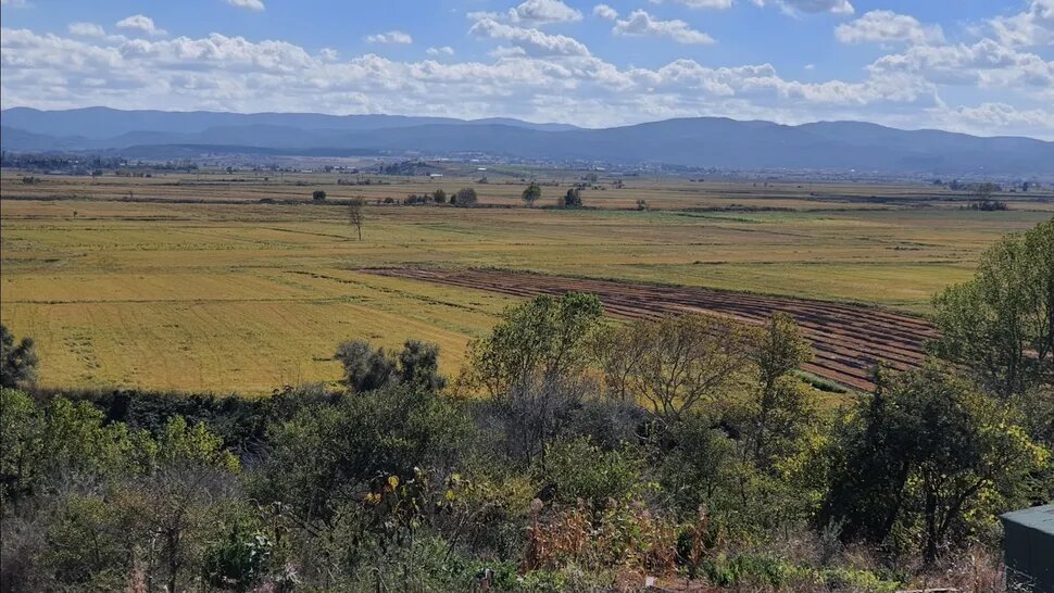 Поле битвы при Гранике, недалеко от того места, где, возможно, находился сам Александр.
