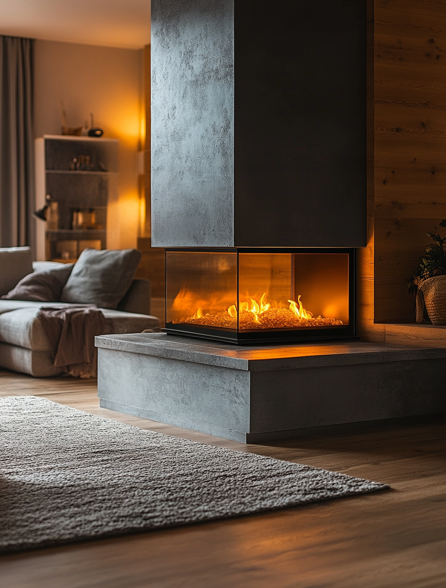    Линейные очаги 3D: Как создать уютный и стильный дом с электро камином будущего Kamin