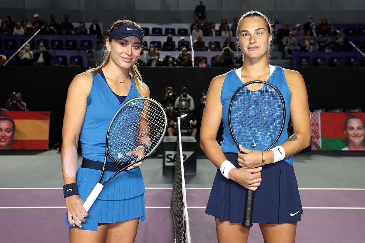 Паула Бадоса и Арина Соболенко .полуфинал. фото: картинки яндекса.