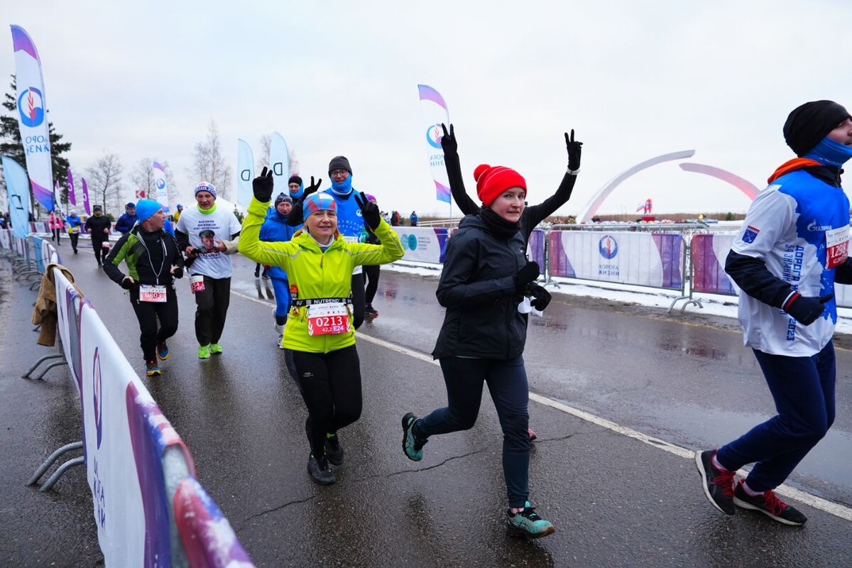 Фото со старта в 2023 году