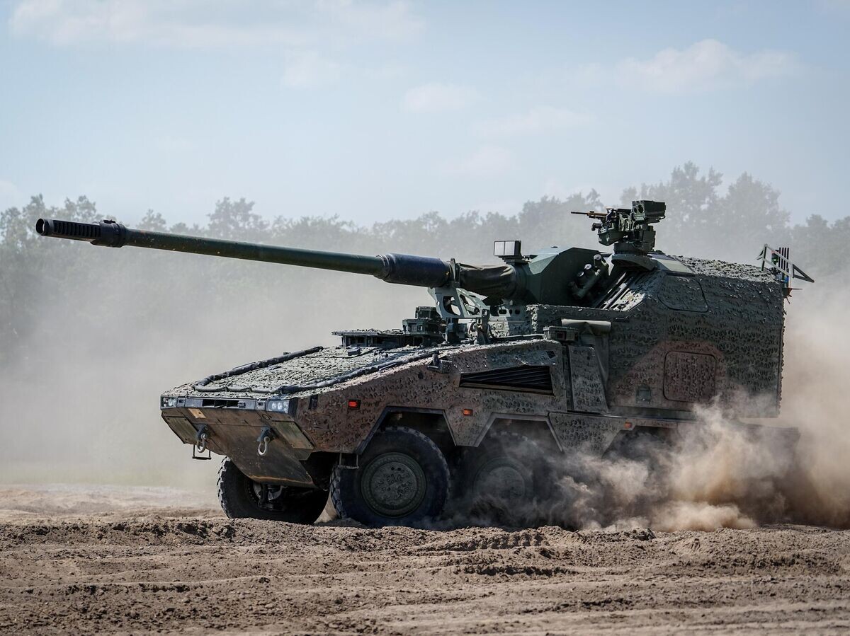    Немецкая САУ Boxer RCH 155© Getty Images / picture alliance