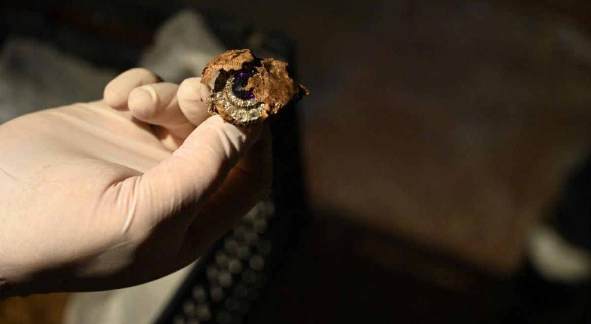 Обраруженный в Вильнюсе клад. Открытый источник