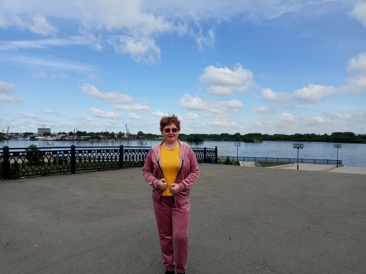 Набережная Ангары в Иркутске