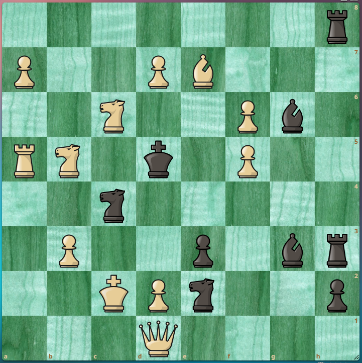 1. Мат в 1 ход, ход белых