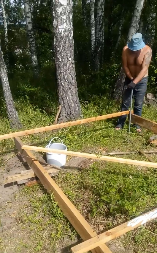 Подготовка фундамента