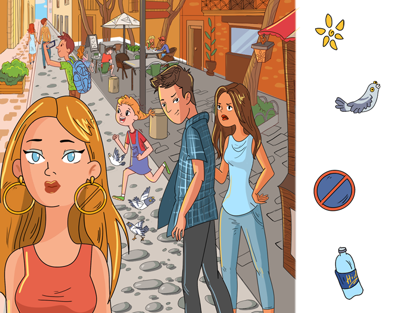 Найди предметы на картинке