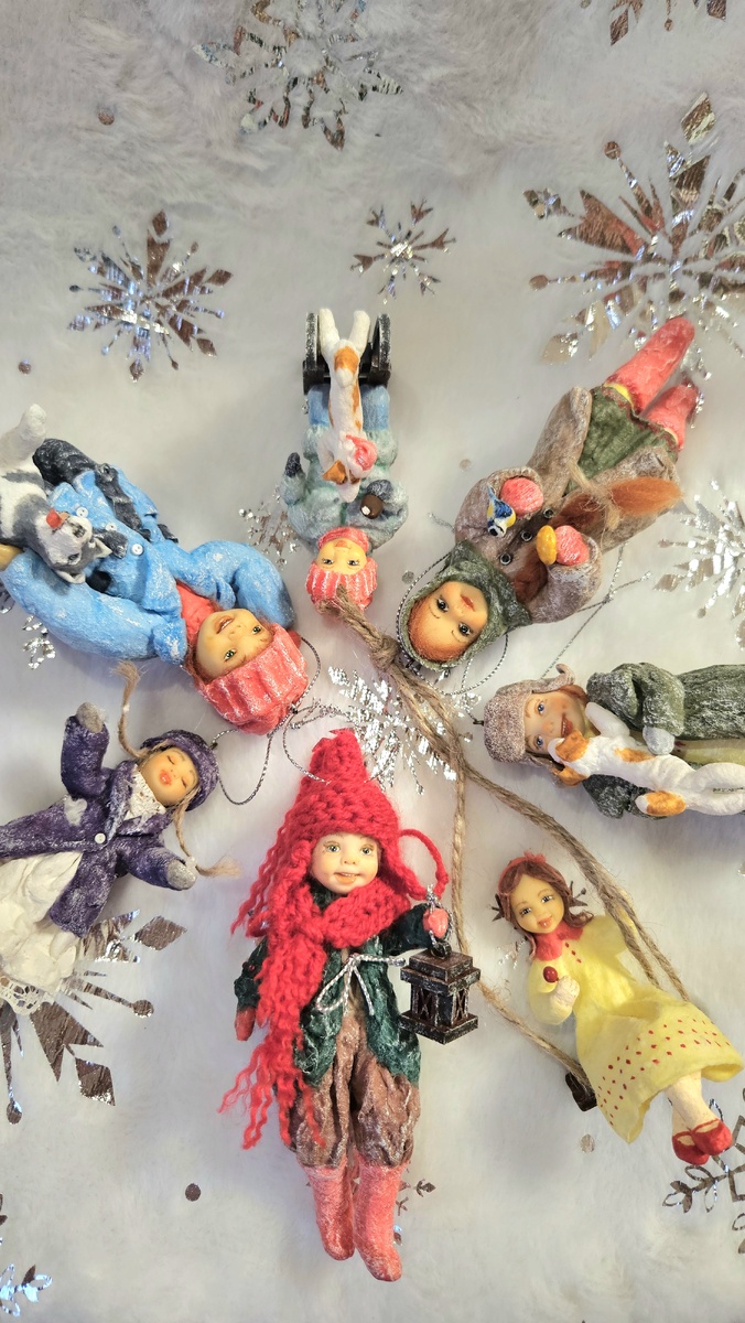 Мои ватные ребятишки))