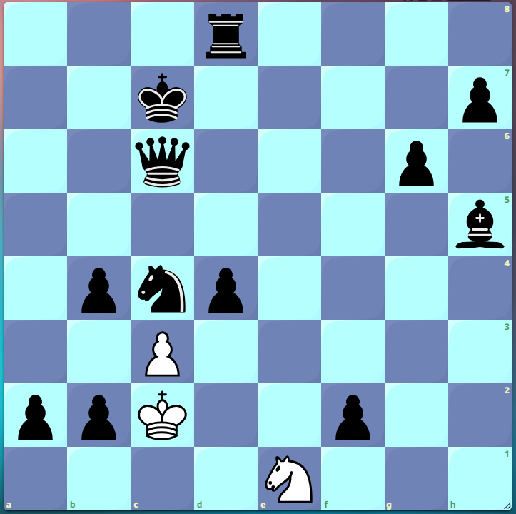 1. Мат в 1 ход, ход белых