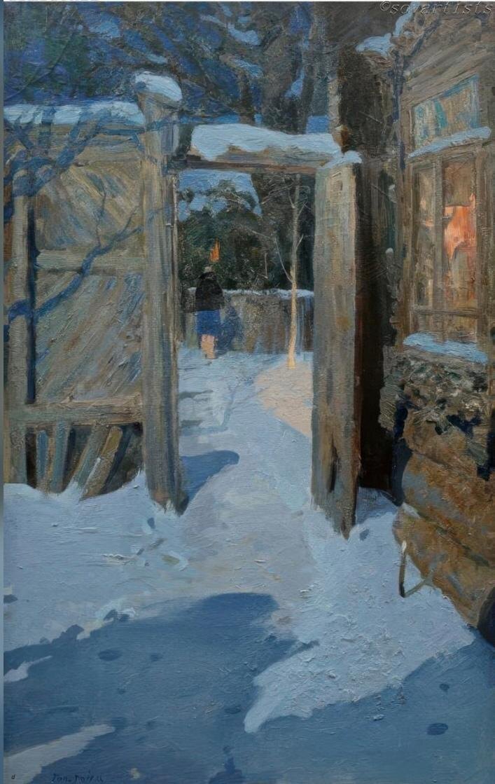 Олег Толстой. «В вечерний час». 1959