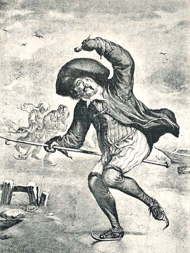 Петр I на коньках. livejournal.com