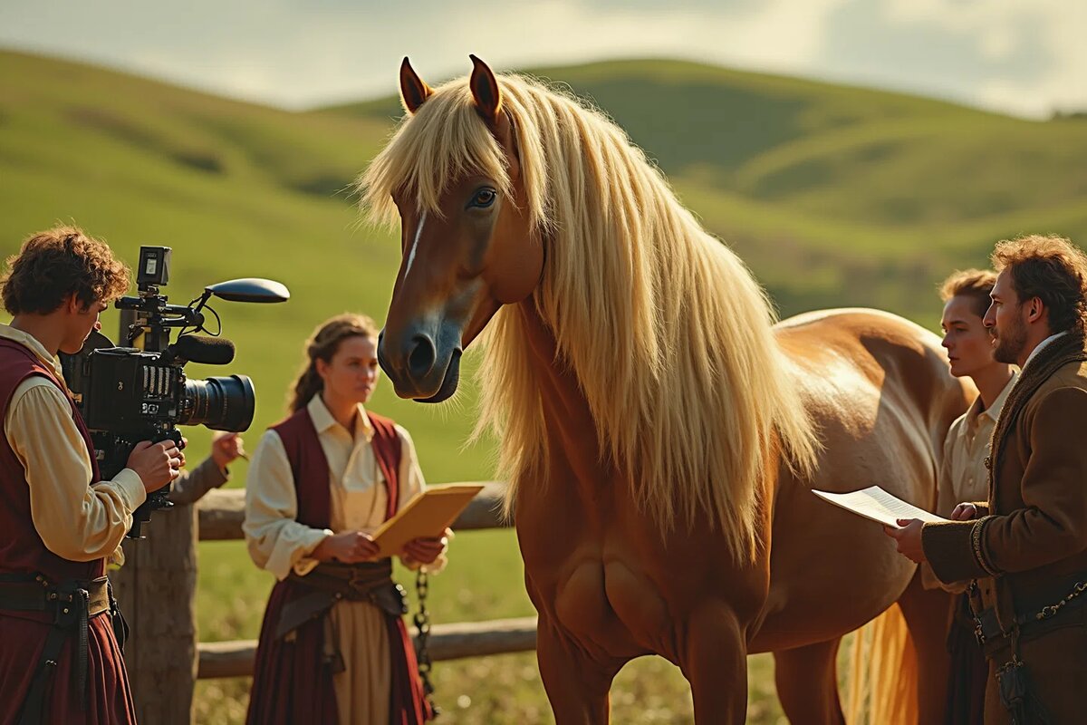 Тренировки для блокбастеров: Как ферма Сафиханова готовит лошадей к съемкам 