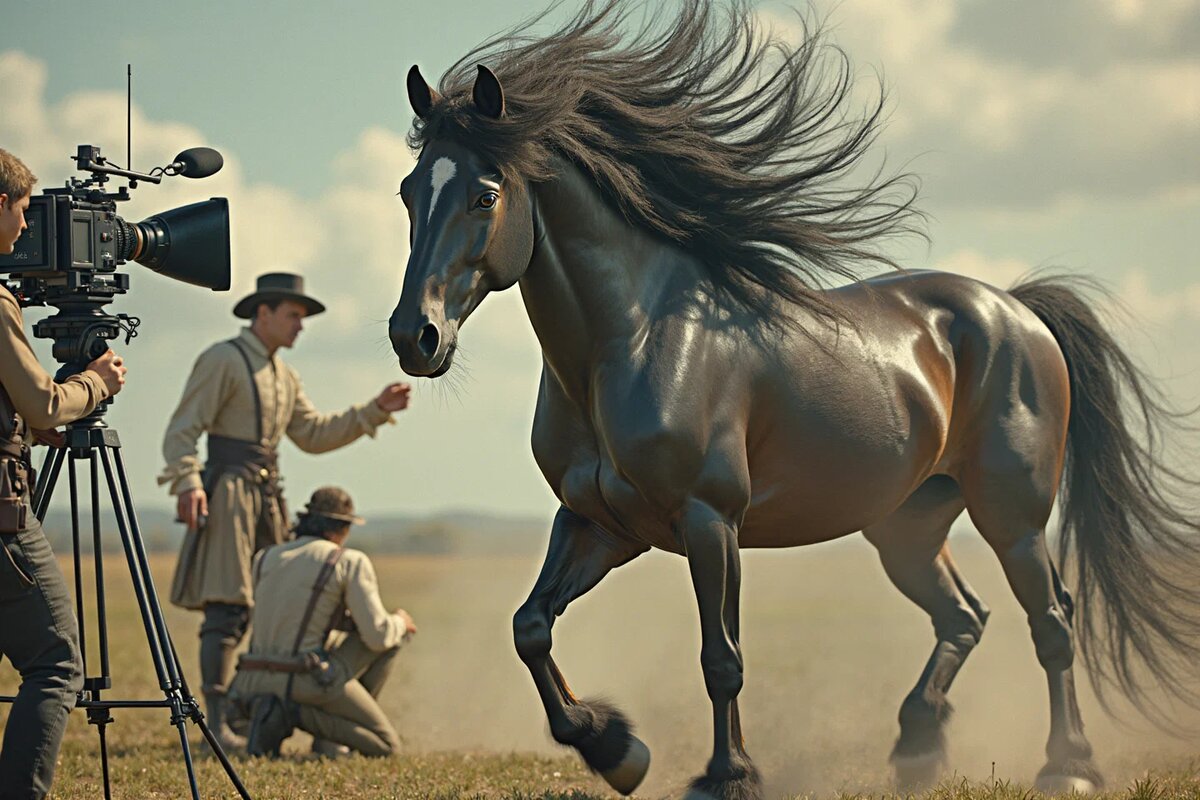 Тренировки для блокбастеров: Как ферма Сафиханова готовит лошадей к съемкам 