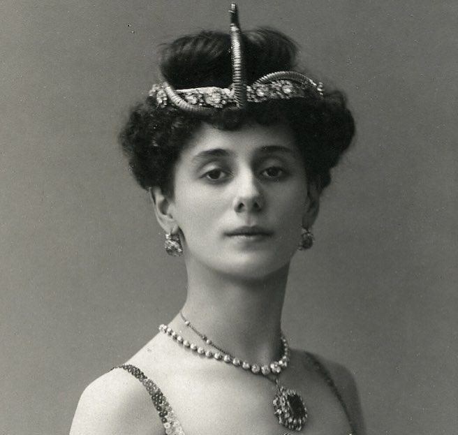 Павлова в образе принцессы Аспиччии, 1910г., источние фото: ru.wikipedia.org