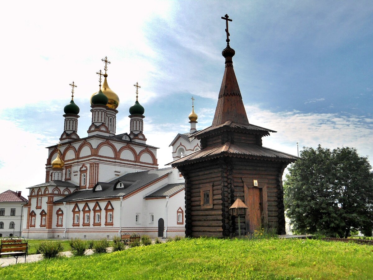 Деревянная часовня Варницого монастыря (на месте рождения Сергия Радонежского)