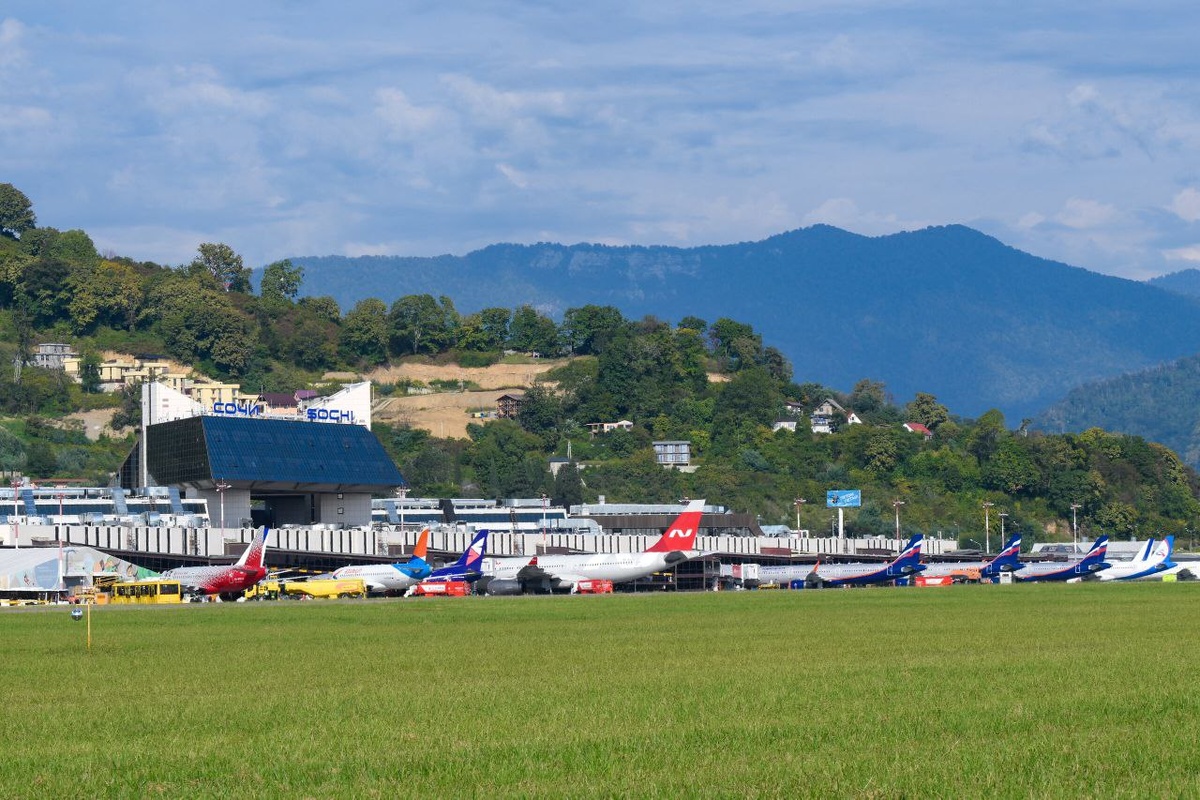 Фото: телеграм-канал Аэропорт Сочи  📷
