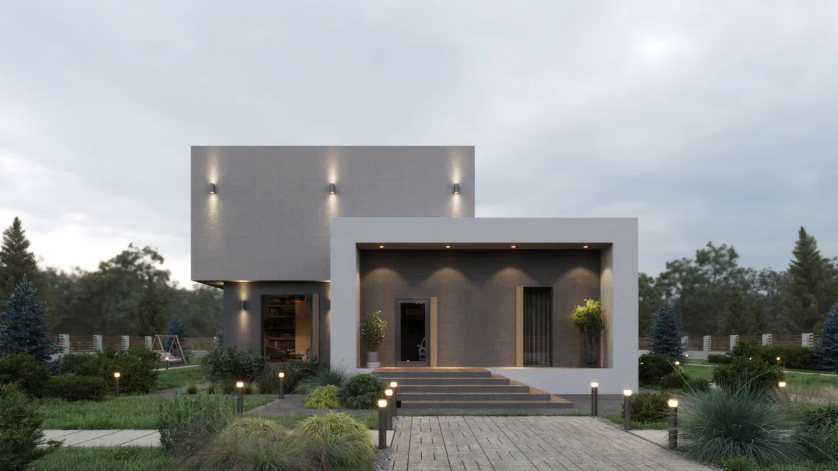 Проект виллы от команды MYE