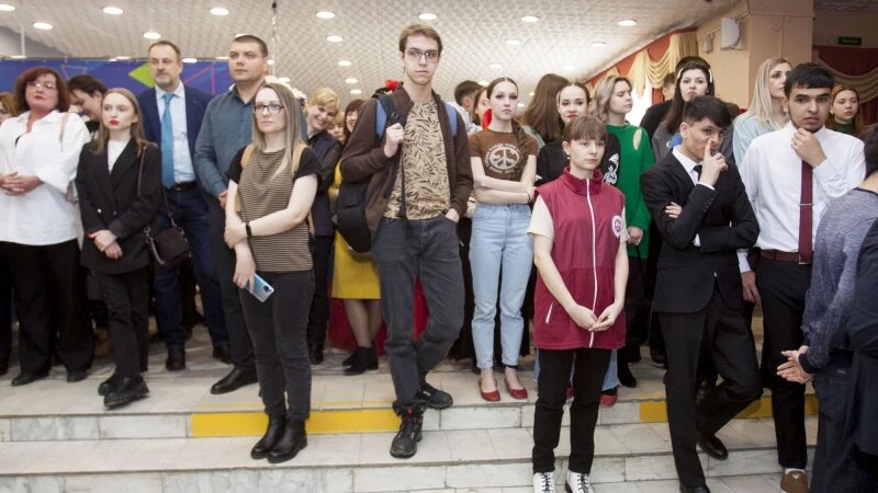     Студенческое мероприятие. Фото: Анна Зайкова.