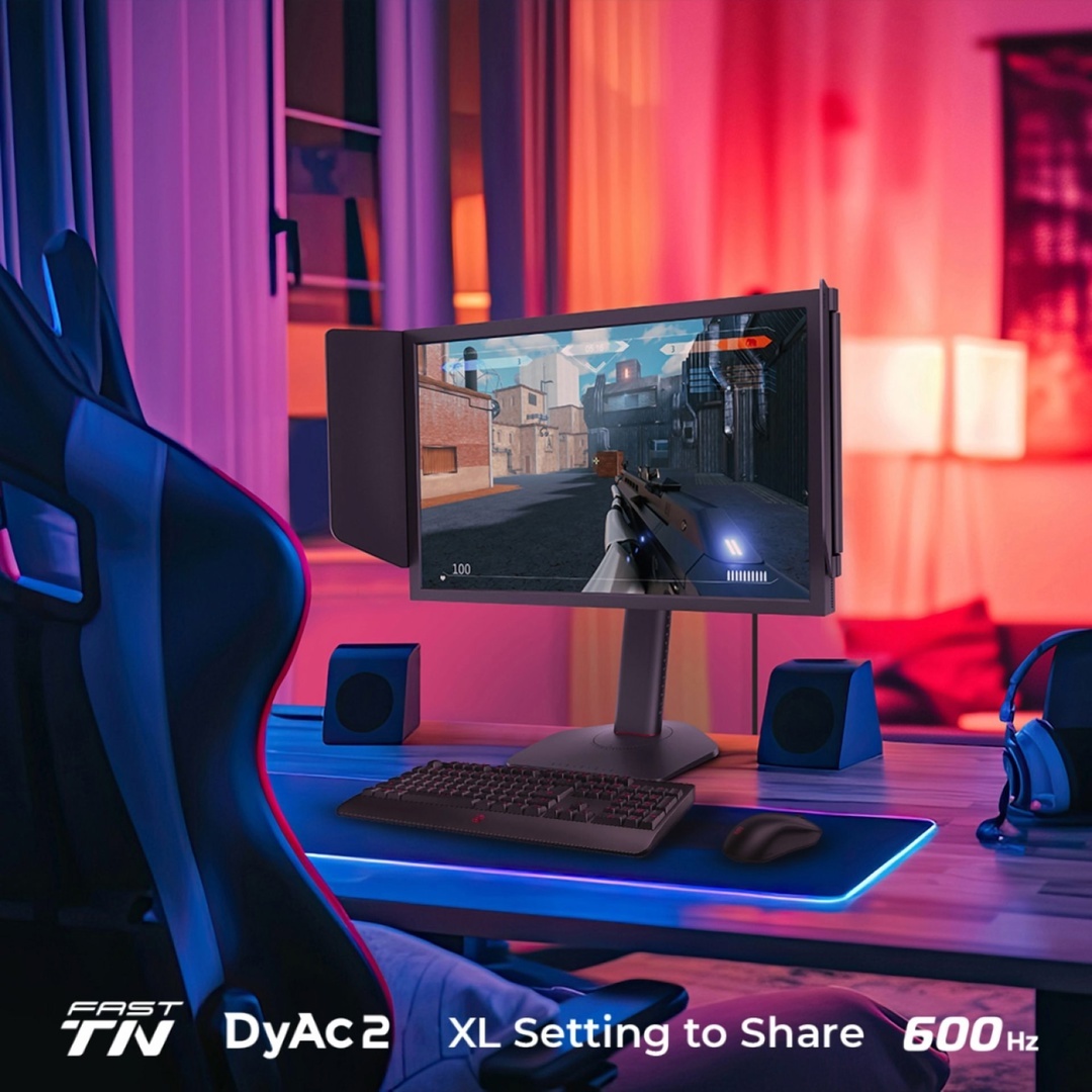  TN-монитор XL2586X+ с частотой обновления 600 Гц
 TN-монитор XL2586X+ с частотой обновления 600 Гц