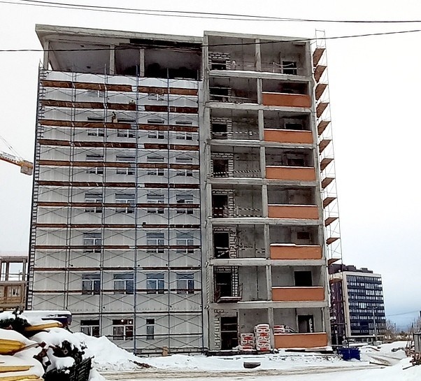    Строительство корпуса БСМП в Петрозаводске. Фото: Госстройнадзор Карелии