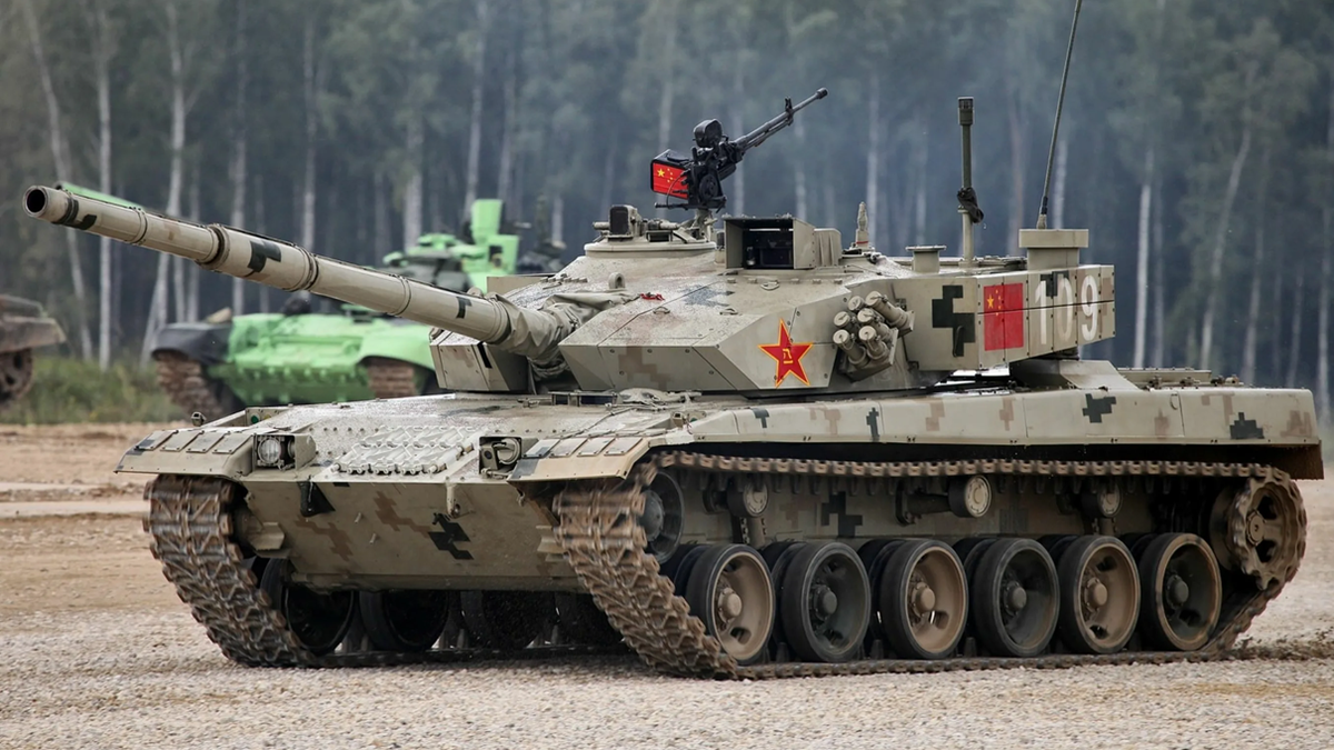 10 лучших танков мира. 10 место. Китайский ZTZ-99 («Тип 99»)
