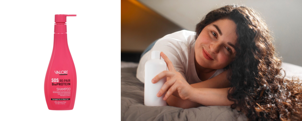 Шампунь Valori Advanced SOS Repair без силиконов