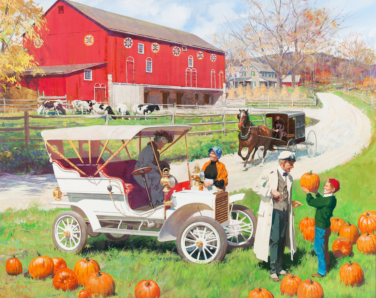 1904 Northern Rear Entrance Tonneau "Неспешная загородная поездка" Гарри Андерсон