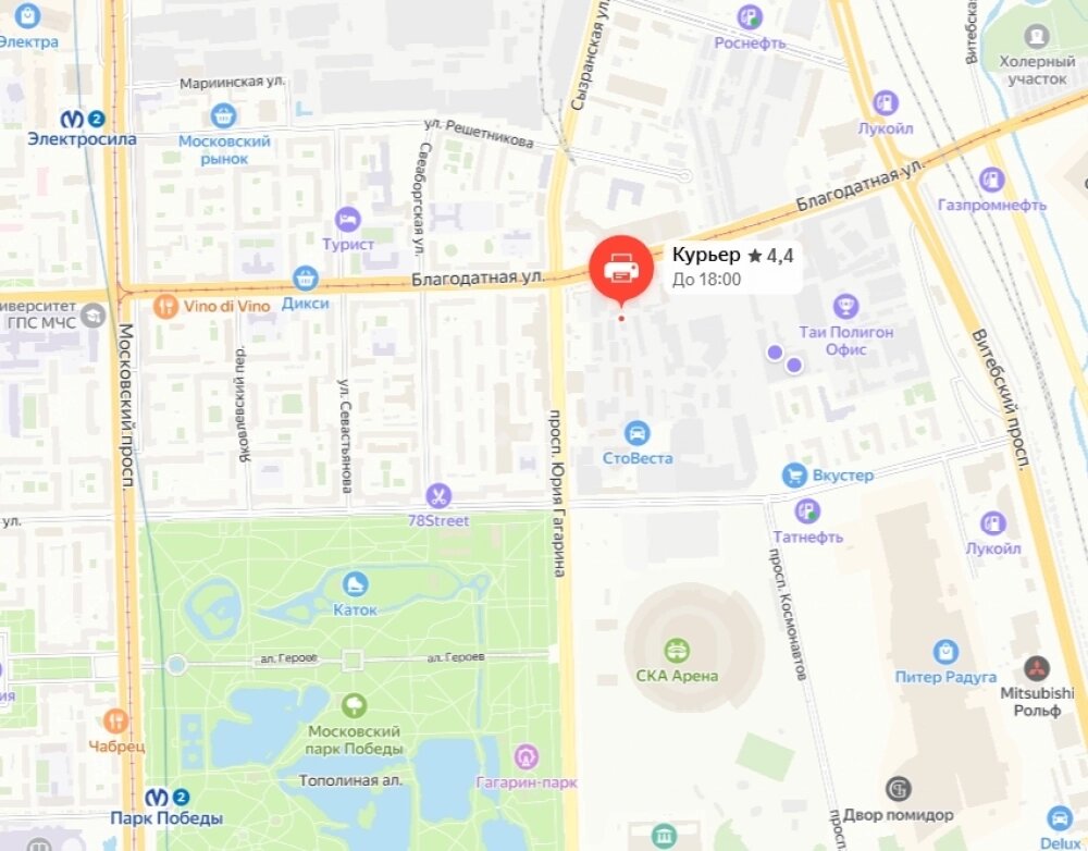    Фото: Скриншот Яндекс.Карты