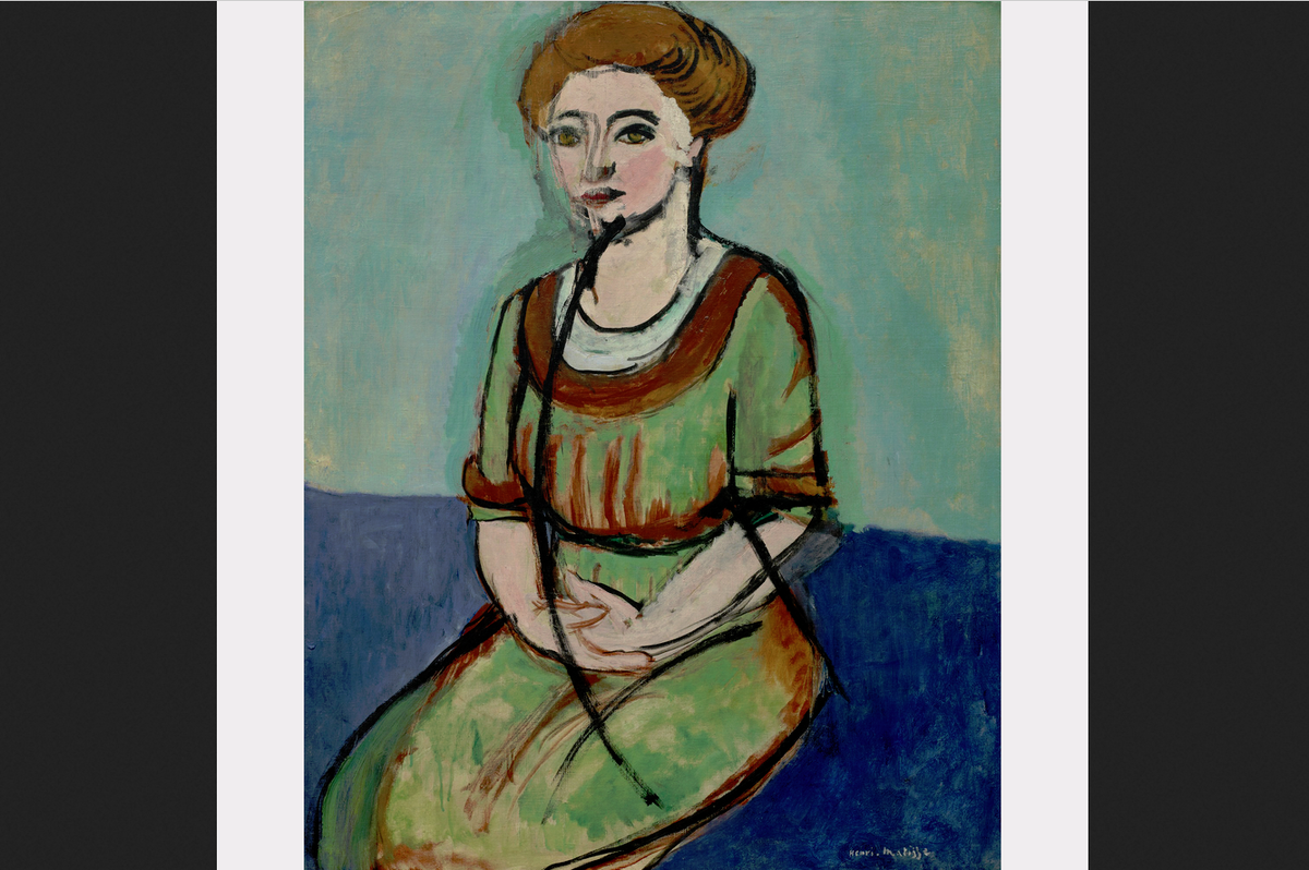 Анри Матисс."Ольга Меерсон", 1911