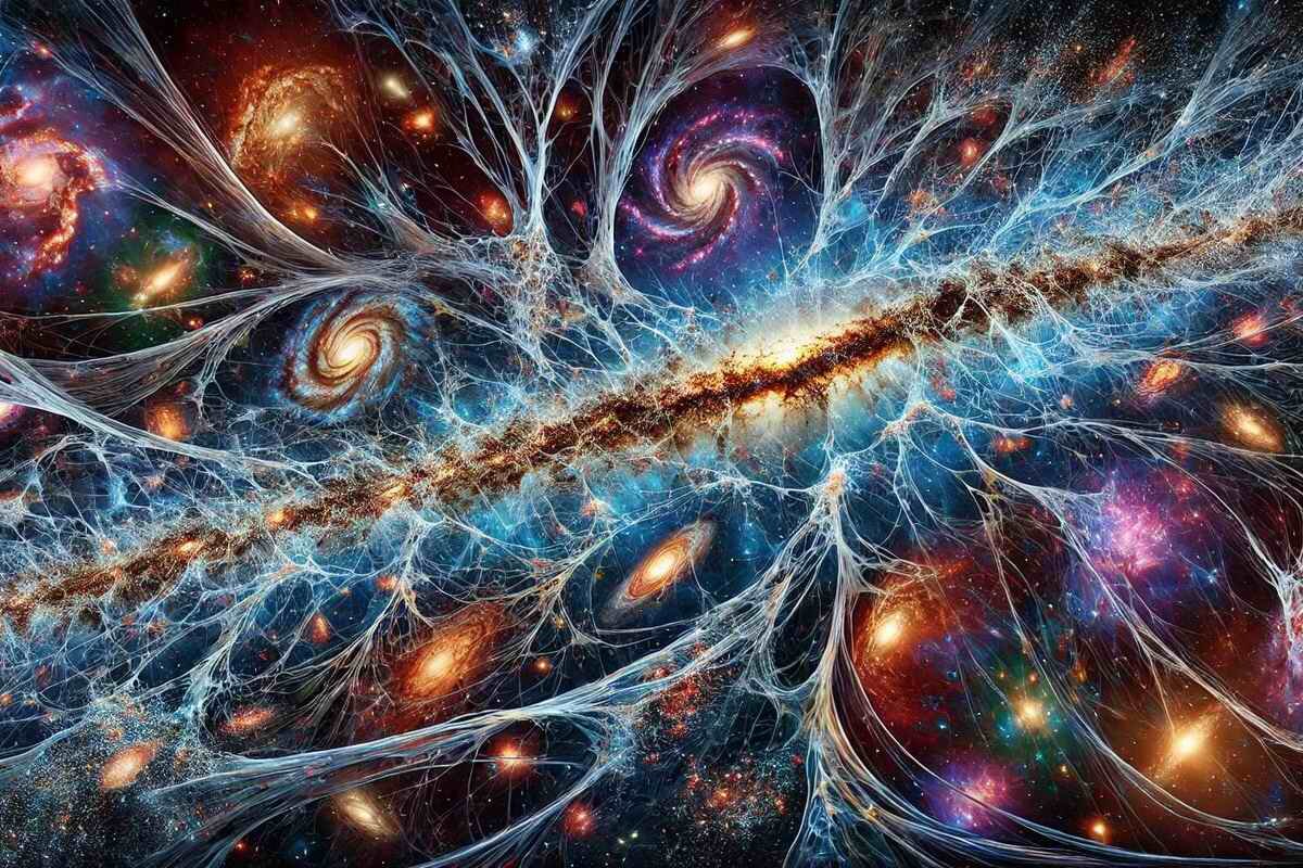 Структура Вселенной меняется | Космологи изучили эволюцию материи за 13,8 млрд лет