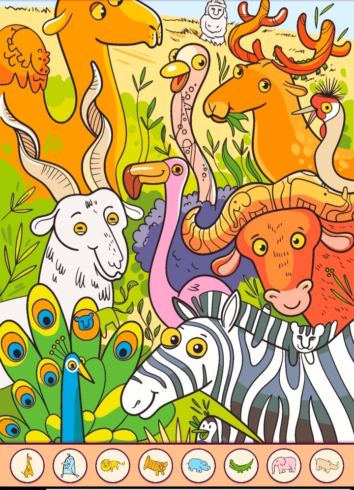 Найди предметы на картинке