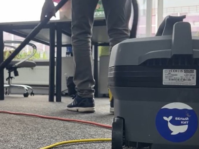 сухая уборка офиса