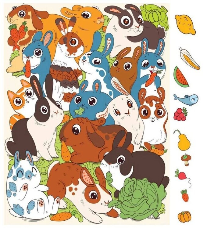 Найди предметы на картинке