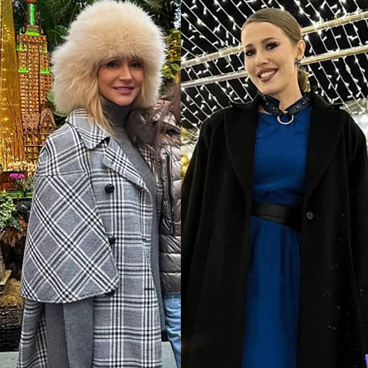 Кристина Орбакайте, Ксения Собчак. Фото: соцсети Кристины Орбакайте, соцсети Ксении Собчак