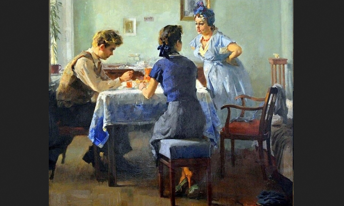 Виктор Зарецкий. "Тёща", 1954.