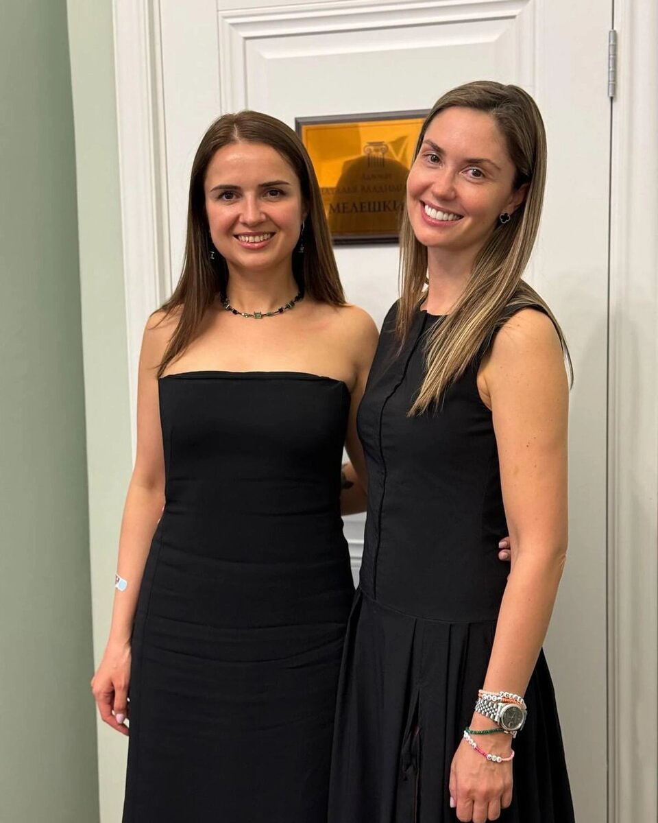 Наталья Мелешкина и Агата Муцениеце/ Фото: Instagram (владелец компания Meta признана в России экстремистской и запрещена)